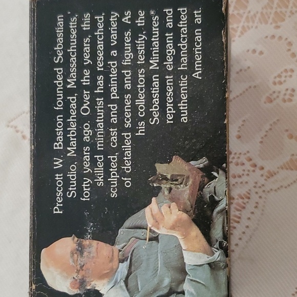 Vintage Collectible Sebastian Miniature Televison Hits America Hudson 4559 - Picture 7 of 8